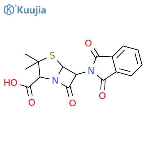 6β-Phthalimidopenicillanic Acid structure