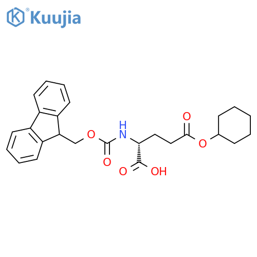 Fmoc-d-glu(ochx)-oh structure