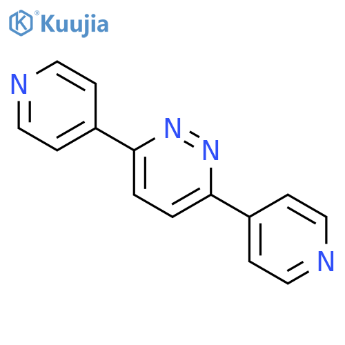Pyridazine, 3,6-di-4-pyridinyl- structure