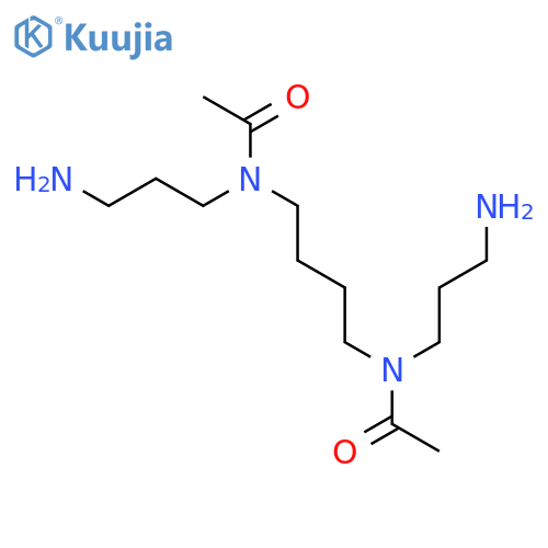 Acetamide, N,N'-1,4-butanediylbis[N-(3-aminopropyl)- structure