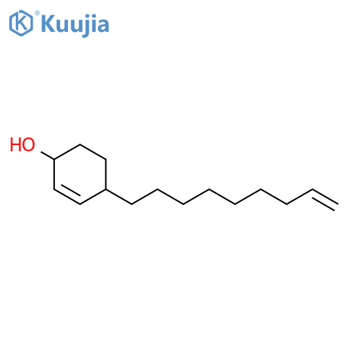 2-Cyclohexen-1-ol, 4-(8-nonenyl)- structure
