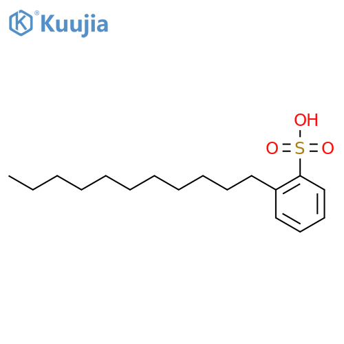 2-undecylbenzenesulfonic Acid structure