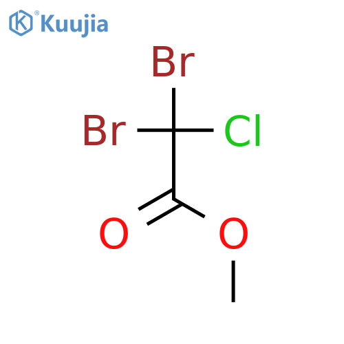 Acetic acid,2,2-dibromo-2-chloro-, methyl ester structure