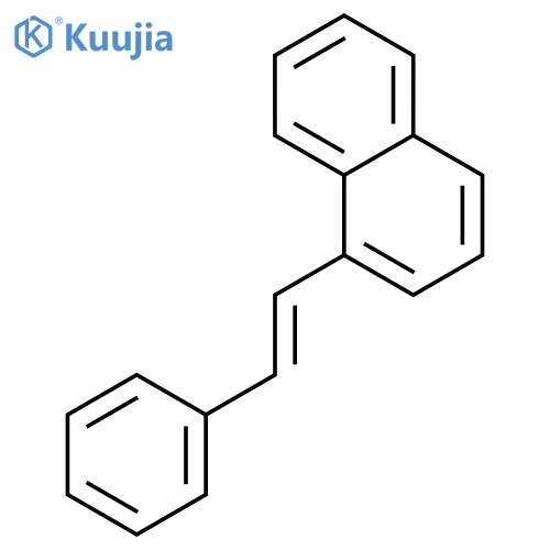 1-Styrylnaphthalene structure