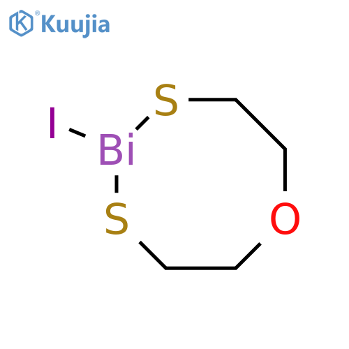 1,4,6,5-Oxadithiabismocane, 5-iodo- structure