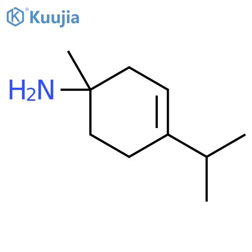 3-Cyclohexen-1-amine, 1-methyl-4-(1-methylethyl)- structure