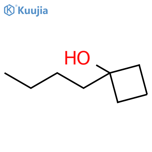 Cyclobutanol, 1-butyl- structure