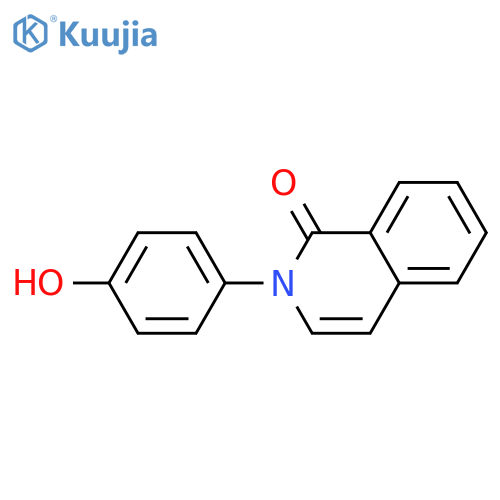 2-(4-Hydroxyphenyl)isoquinolin-1(2H)-one structure