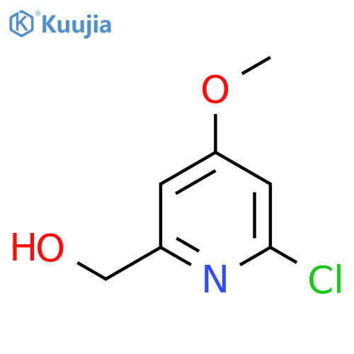 (6-Chloro-4-methoxypyridin-2-yl)methanol structure