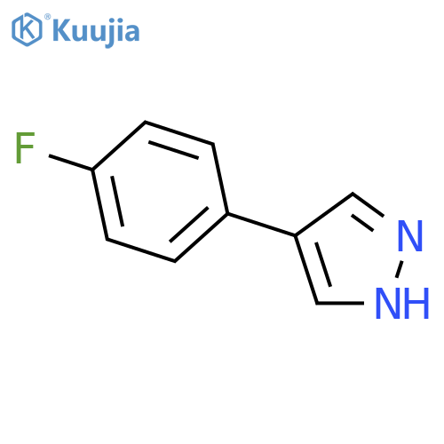 4-(4-Fluorophenyl)-1H-pyrazole structure