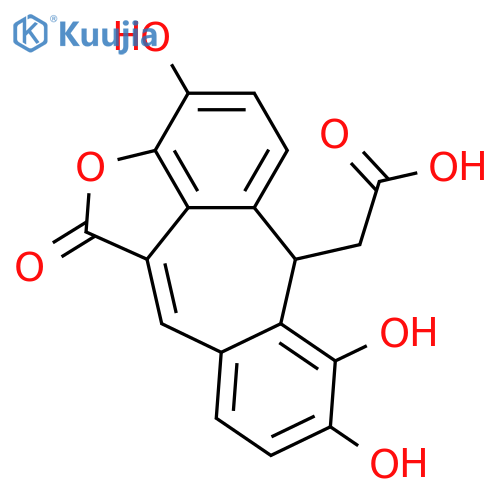 2',8-Cyclo-3,4,4'-trihydroxy-2,7'-lign-7-en-9,3'-olid-9'-oic acid; (R)-form structure