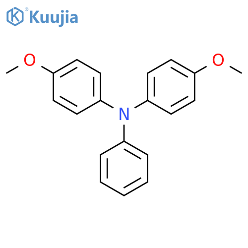 4-Methoxy-N-(4-methoxyphenyl)-N-phenylaniline structure