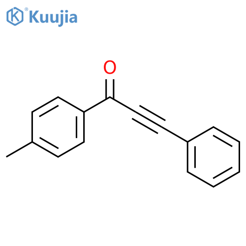 1-(4-methylphenyl)-3-phenylprop-2-yn-1-one structure