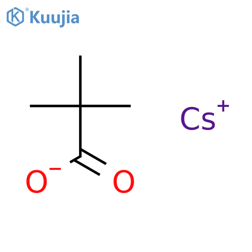 Cesium 2,2-Dimethylpropanoate structure