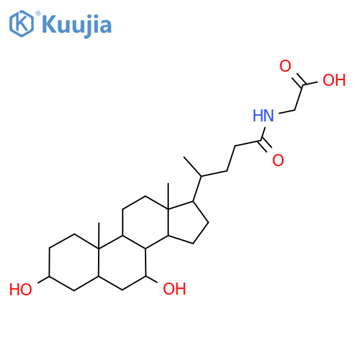 Glycoursodeoxycholic Acid-d4 (Major) structure