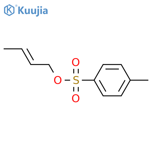 Toluol-4-sulfonsaeurebut-2-enylester structure