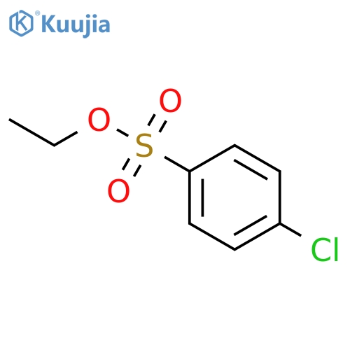 ethyl 4-chlorobenzenesulfonate structure