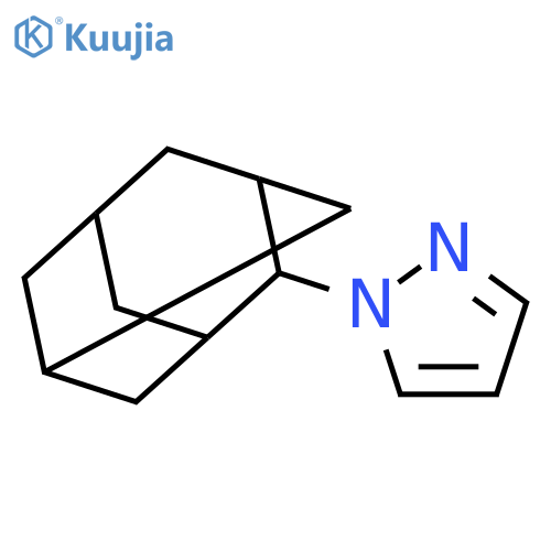 1H-Pyrazole, 1-tricyclo[3.3.1.13,7]dec-2-yl- structure