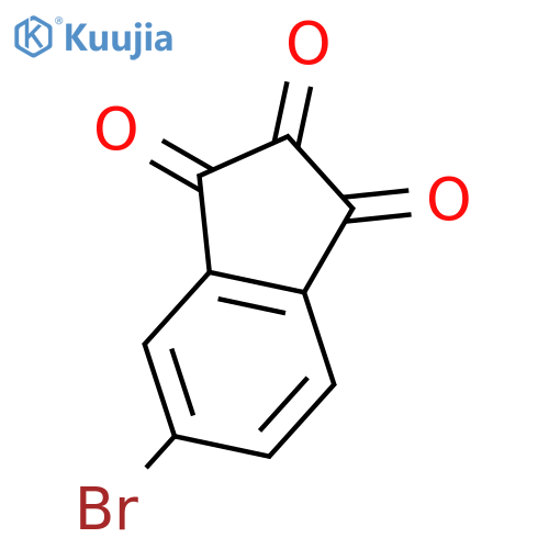 1H-Indene-1,2,3-trione, 5-bromo- structure