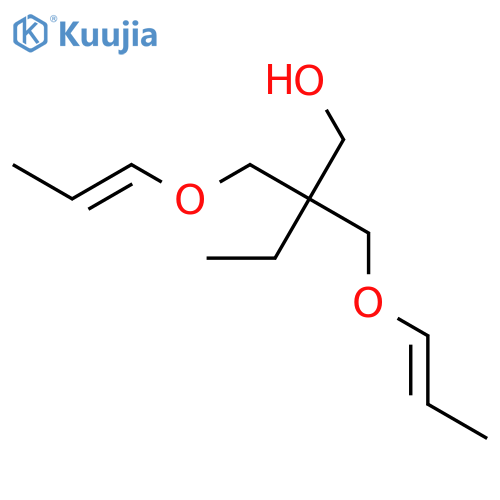 2,2-Bis{[(prop-1-en-1-yl)oxy]methyl}butan-1-ol structure