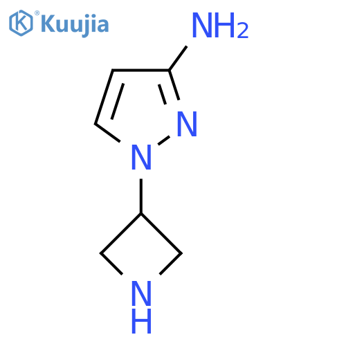 1-(azetidin-3-yl)-1H-pyrazol-3-amine structure