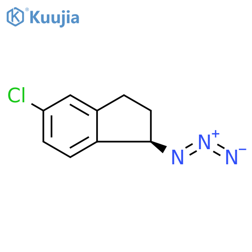 (1R)-1-azido-5-chloro-2,3-dihydro-1H-indene structure