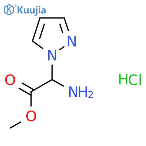 3-(1-Pyrazolyl)-D-Ala-OMe.HCl structure