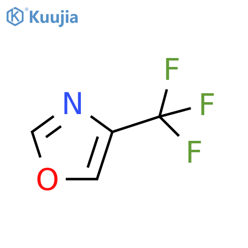 4-(trifluoromethyl)-1,3-oxazole structure