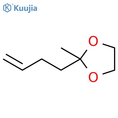 1,3-Dioxolane, 2-(3-buten-1-yl)-2-methyl- structure