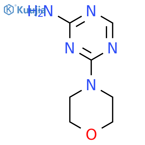 4-(Morpholin-4-yl)-1,3,5-triazin-2-amine structure
