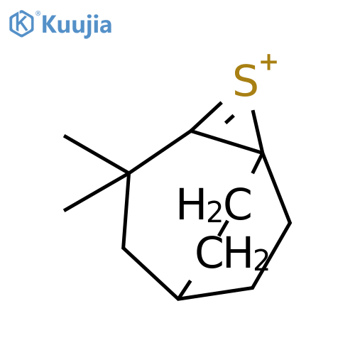 2-Thioniatricyclo[4.2.2.01,3]dec-2-ene, 4,4-dimethyl- structure