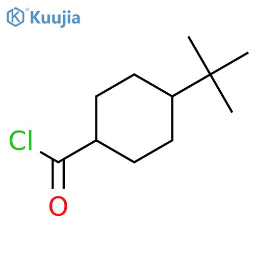 4-tert-butylcyclohexane-1-carbonyl Chloride structure
