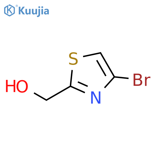 (4-bromo-1,3-thiazol-2-yl)methanol structure