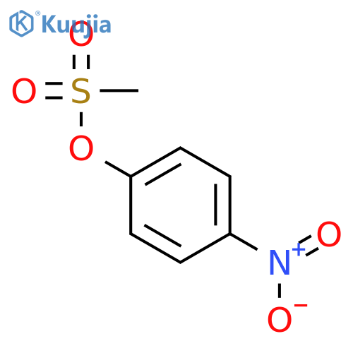 (4-nitrophenyl) methanesulfonate structure