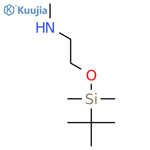 N-2-(tert-Butyldimethylsilyloxy)ethylmethylamine structure