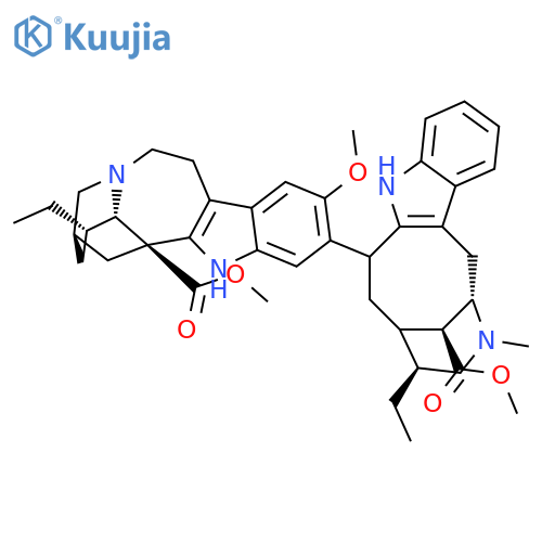 methyl 12-methoxy-13-[(20beta)-17-methoxy-17-oxo-19,20-dihydrovobasan-3-yl]ibogamine-18-carboxylate structure