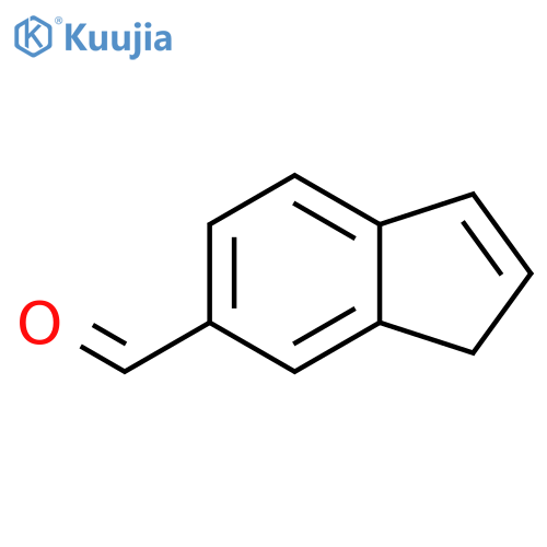 1H-Indene-6-carboxaldehyde (9CI) structure