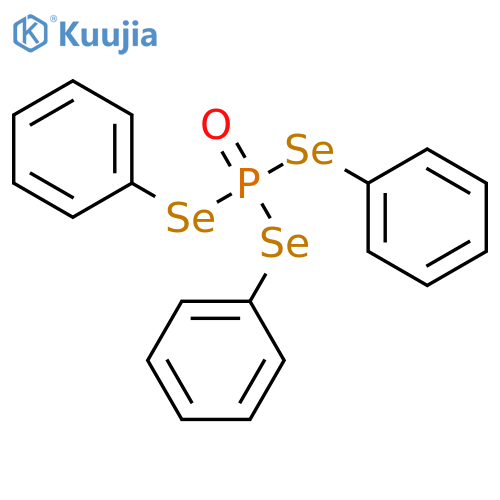 Phosphorotriselenoic acid, Se,Se,Se-triphenyl ester structure