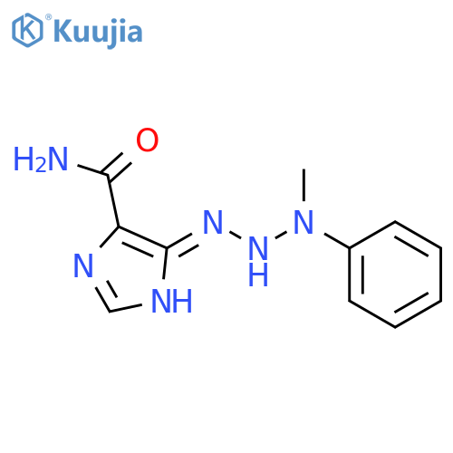 imidazole-4-carboxamide, 5-(3-methyl-3-phenyltriazeno)- structure