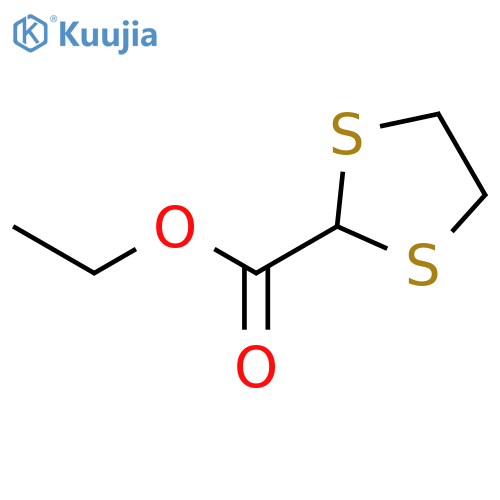 Ethyl 1,3-dithiolane-2-carboxylate structure