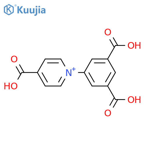 Pyridinium, 4-carboxy-1-(3,5-dicarboxyphenyl)- structure