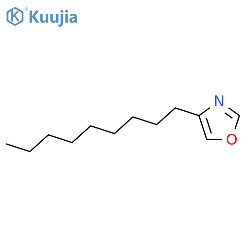 Oxazole, 4-nonyl- structure