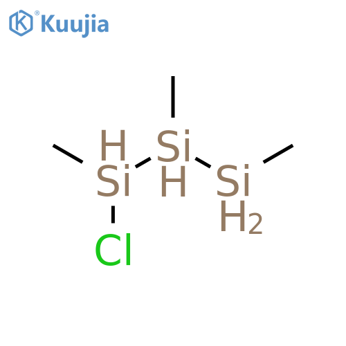 Trisilane, 1-chloro-1,2,3-trimethyl- structure