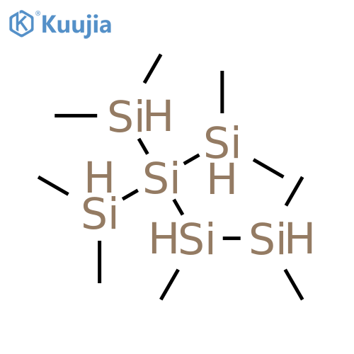 TETRASILANE, 2,2-BIS(DIMETHYLSILYL)-1,1,3,4,4-PENTAMETHYL- structure