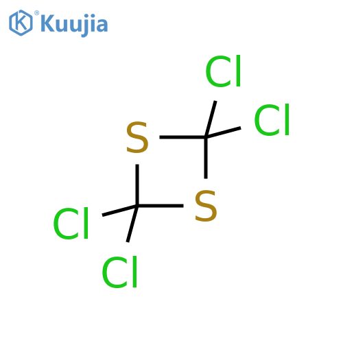 1,3-dithietane,2,2,4,4-tetrachloro- structure