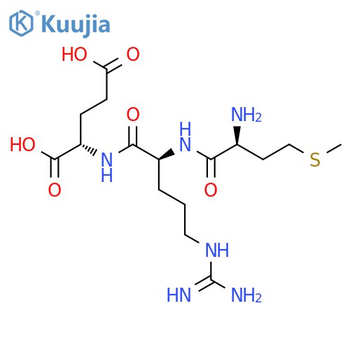 L-Glutamic acid, L-methionyl-L-arginyl- structure