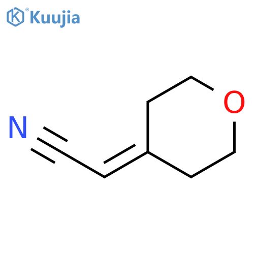 2-(oxan-4-ylidene)acetonitrile structure