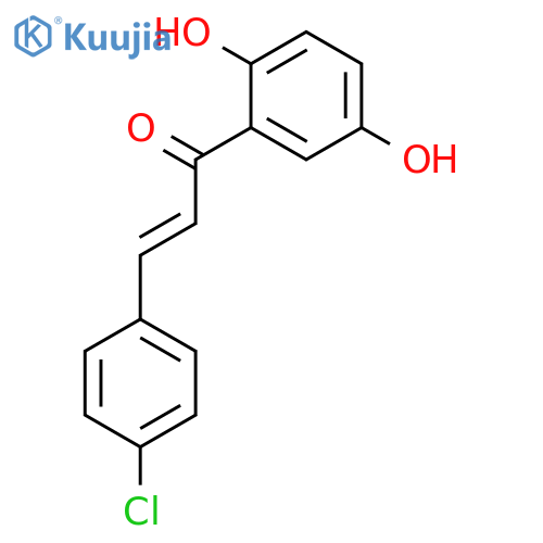 2',5'-Dihydroxy-4-chlorochalcone structure