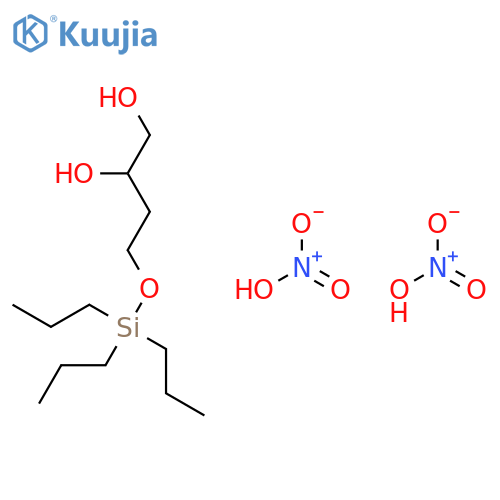 1,2-BUTANEDIOL, 4-[(TRIPROPYLSILYL)OXY]-, DINITRATE structure