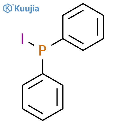 Phosphinous iodide, diphenyl- structure